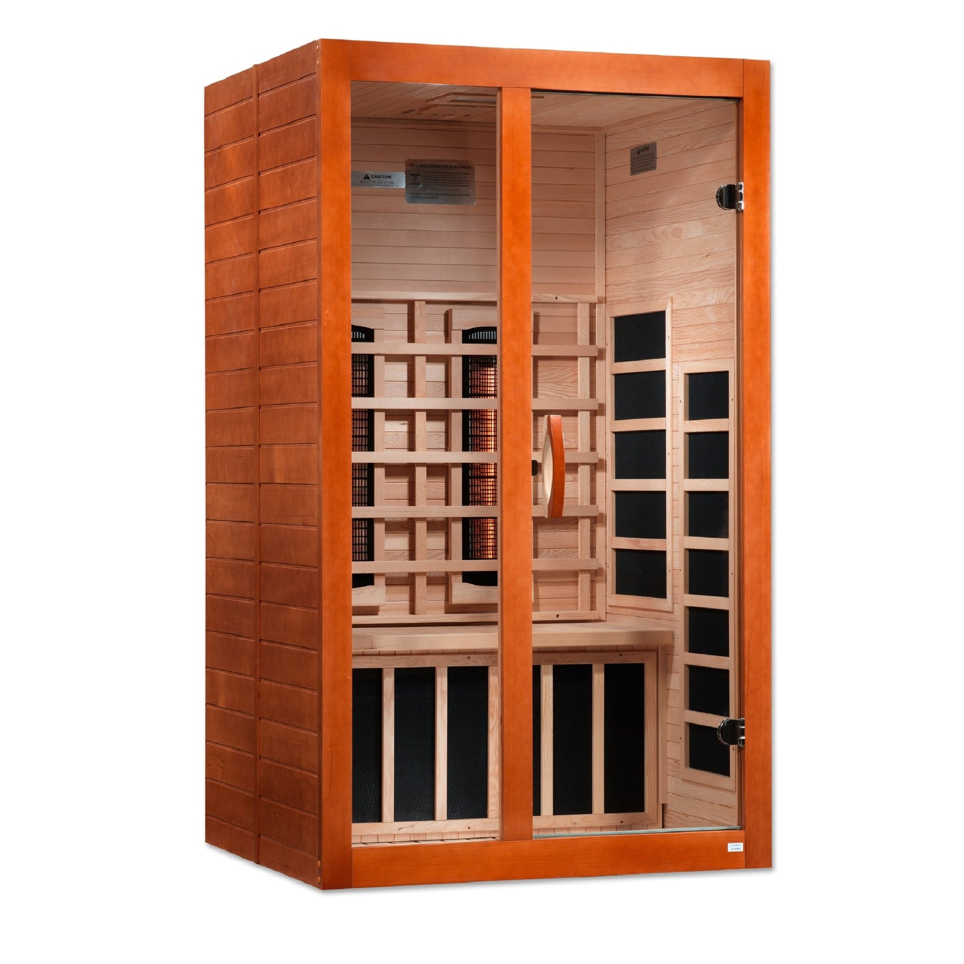 Dynamic Saunas Santiago 2 Person Full Spectrum IR Sauna (DYN - 6209 - 03 FS) -  product_vendor - Peak Primal Wellness