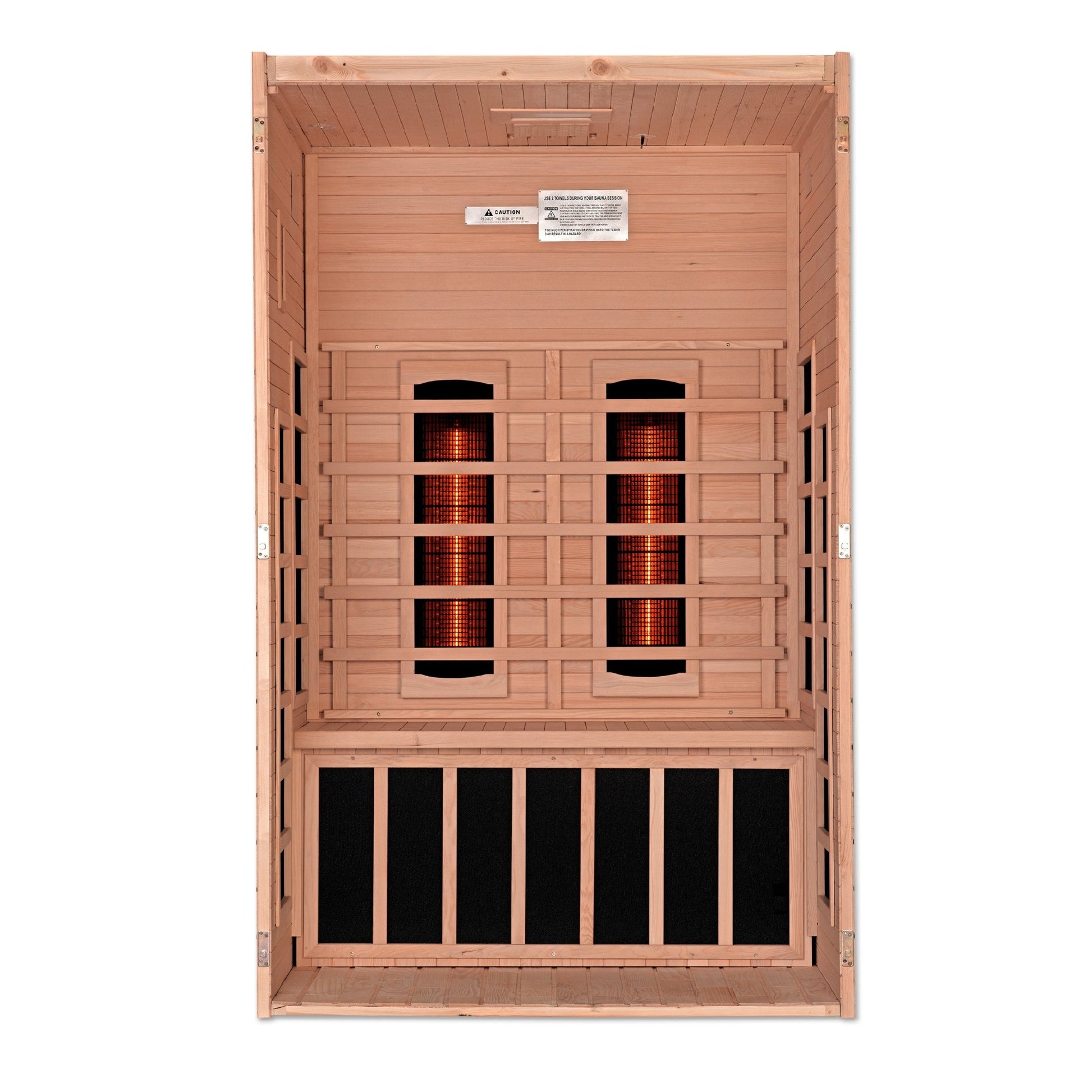 Dynamic Saunas Santiago 2 Person Full Spectrum IR Sauna (DYN - 6209 - 03 FS) -  product_vendor - Peak Primal Wellness