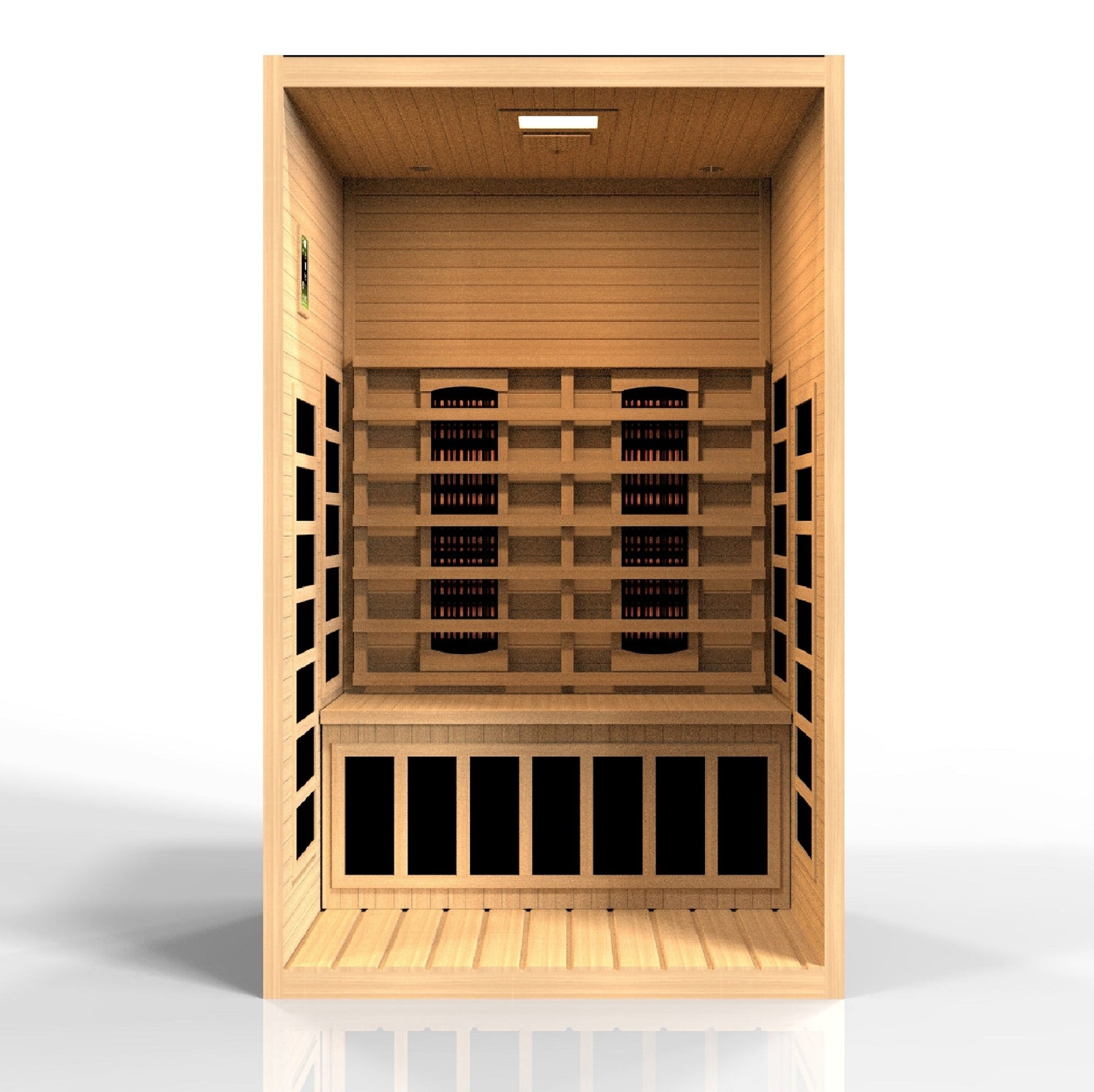Dynamic Saunas Santiago 2 Person Full Spectrum IR Sauna (DYN - 6209 - 03 FS) -  product_vendor - Peak Primal Wellness