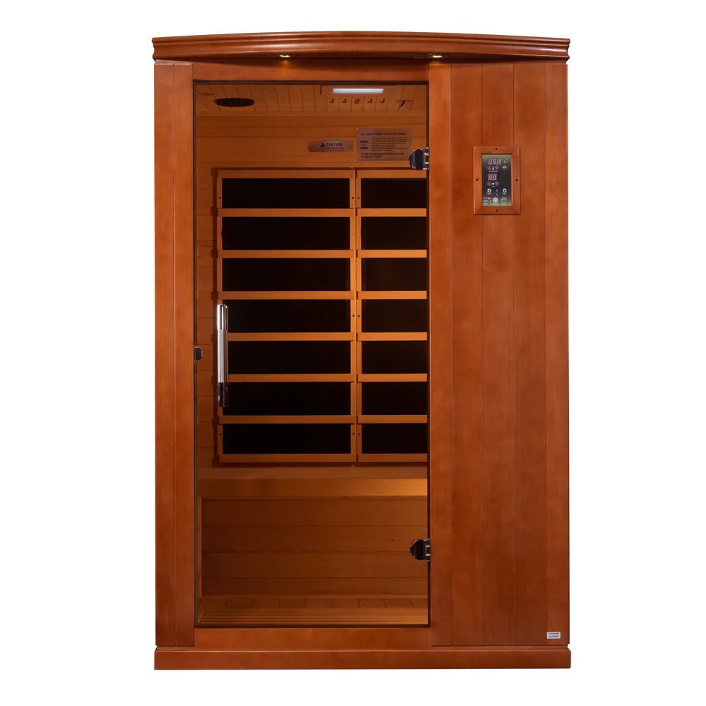 Dynamic Saunas Venice Limited Elite 2 Person Ultra Low EMF FAR Infrared Sauna (DYN - 6210 - 04 Elite) -  product_vendor - Peak Primal Wellness