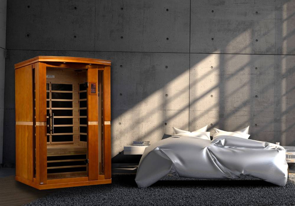 Dynamic Saunas Vittoria 2 Person Ultra Low EMF Far IR Sauna (DYN - 6220 - 01 Elite) -  product_vendor - Peak Primal Wellness