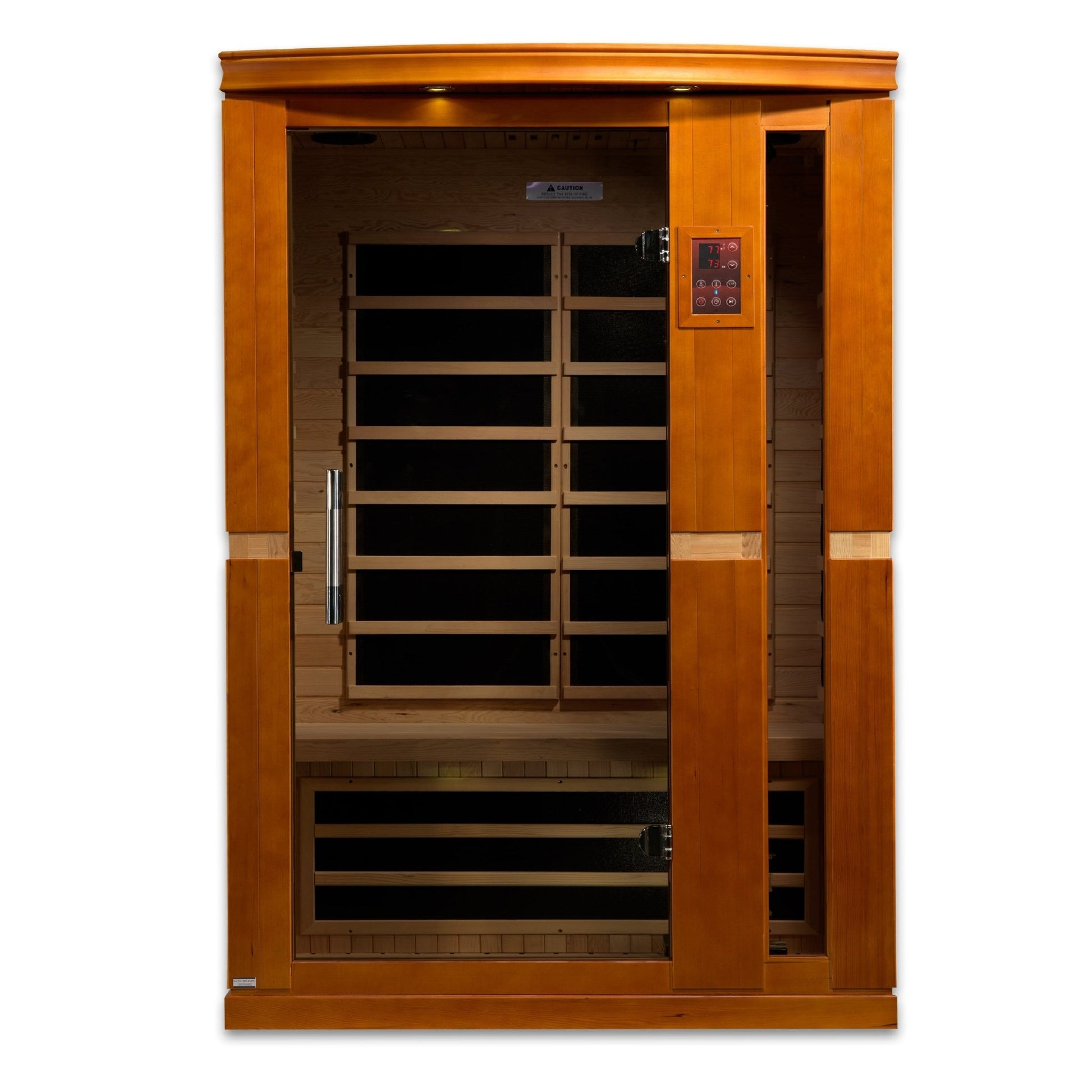 Dynamic Saunas Vittoria 2 Person Low EMF Far IR Sauna (DYN - 6220 - 01) -  product_vendor - Peak Primal Wellness