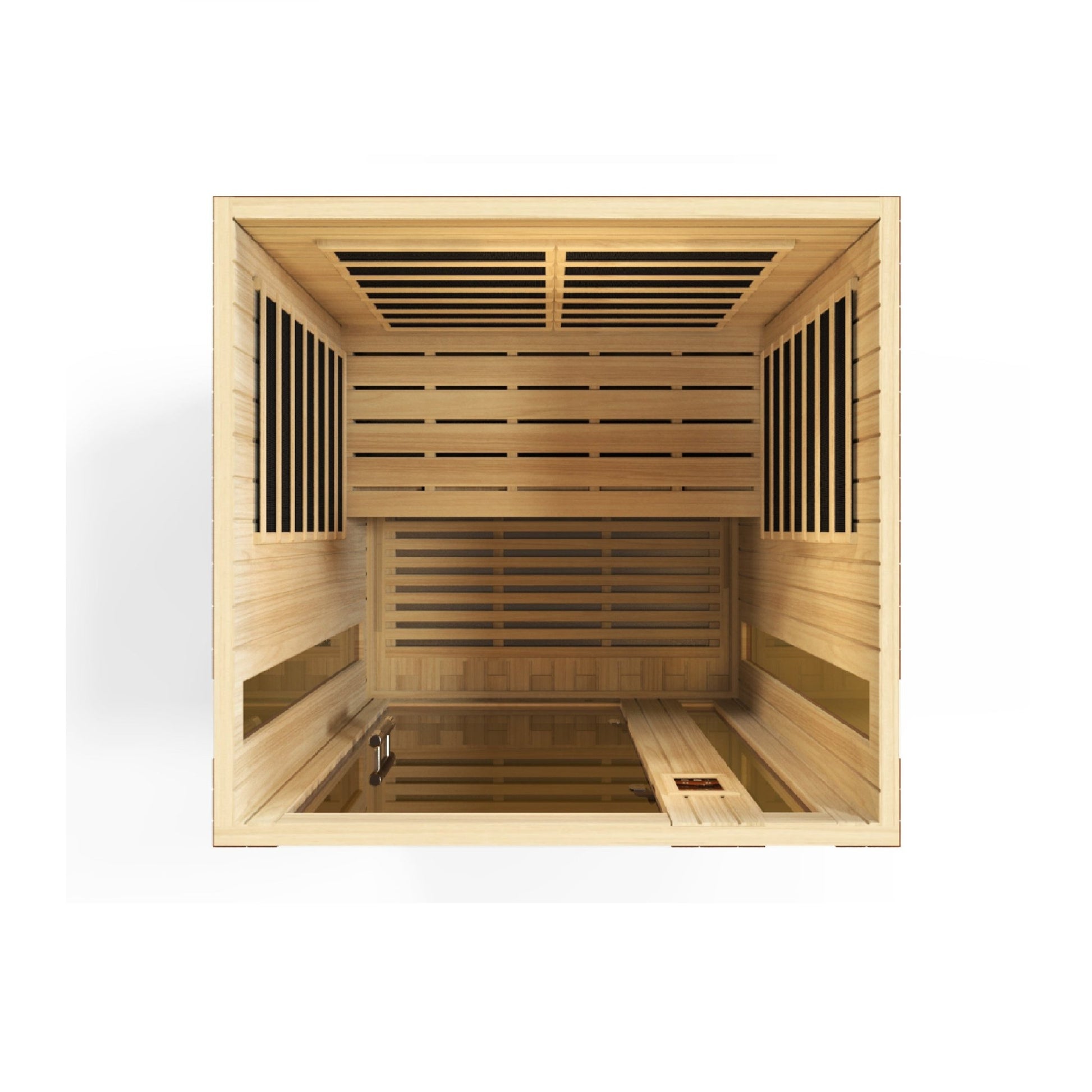 Dynamic Saunas Vittoria 2 Person Low EMF Far IR Sauna (DYN - 6220 - 01) -  product_vendor - Peak Primal Wellness