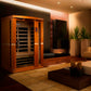 Dynamic Saunas Vittoria 2 Person Ultra Low EMF Far IR Sauna (DYN - 6220 - 01 Elite) -  product_vendor - Peak Primal Wellness