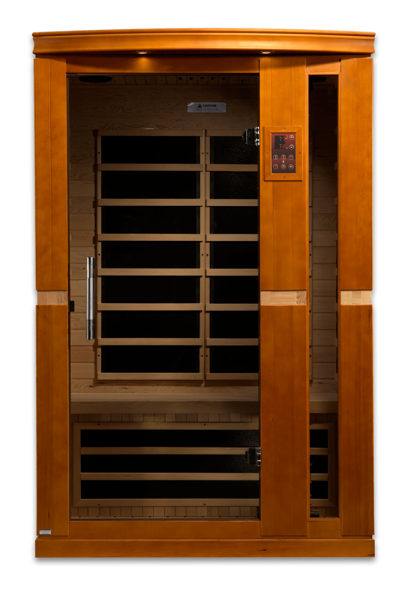 Dynamic Saunas Vittoria 2 Person Ultra Low EMF Far IR Sauna (DYN - 6220 - 01 Elite) -  product_vendor - Peak Primal Wellness