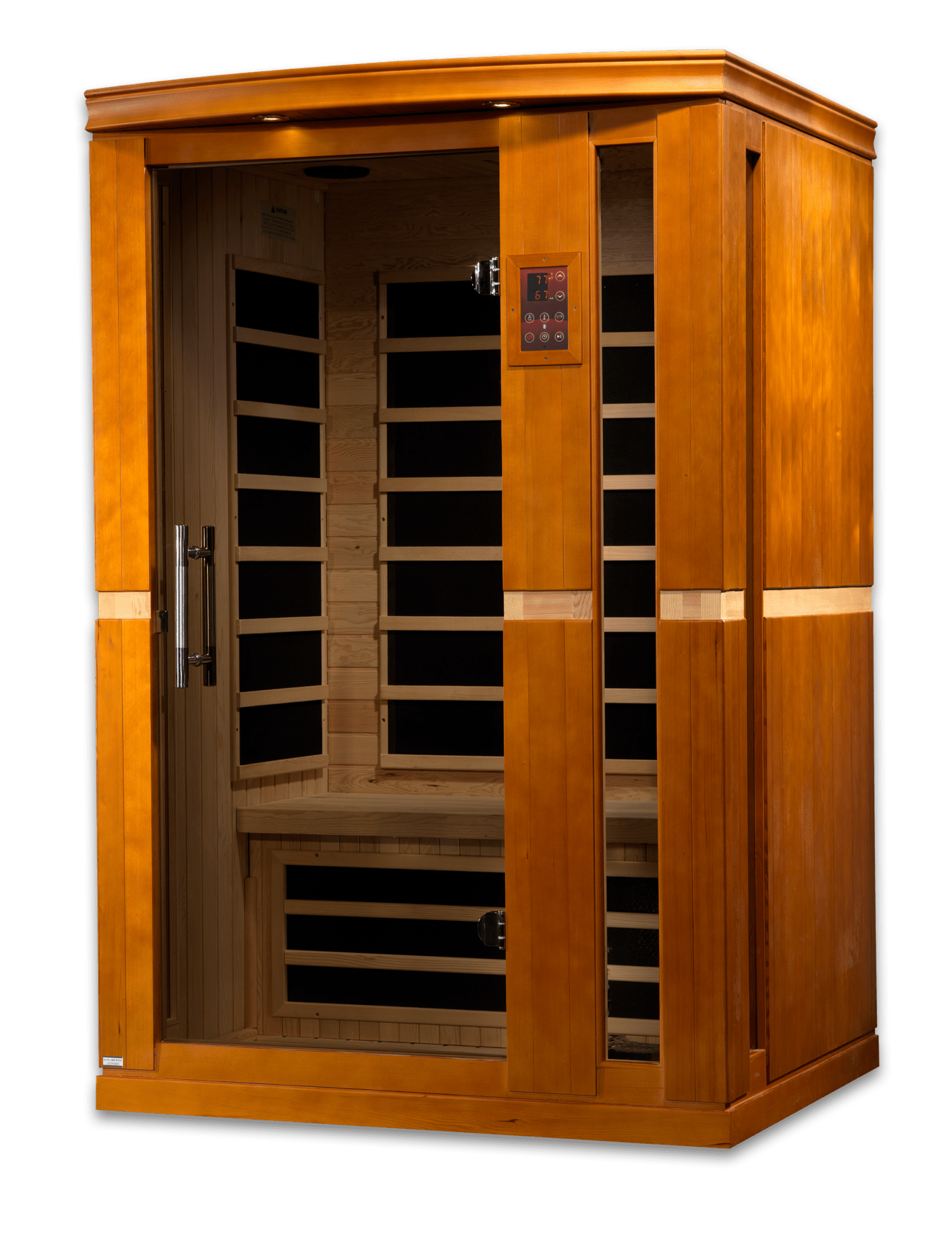 Dynamic Saunas Vittoria 2 Person Ultra Low EMF Far IR Sauna (DYN - 6220 - 01 Elite) -  product_vendor - Peak Primal Wellness
