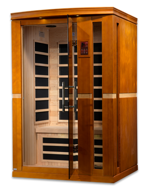 Dynamic Saunas Vittoria 2 Person Ultra Low EMF Far IR Sauna (DYN-6220-01 Elite)