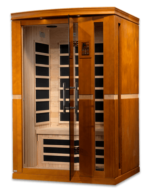 Dynamic Saunas Vittoria 2 Person Ultra Low EMF Far IR Sauna (DYN-6220-01 Elite)