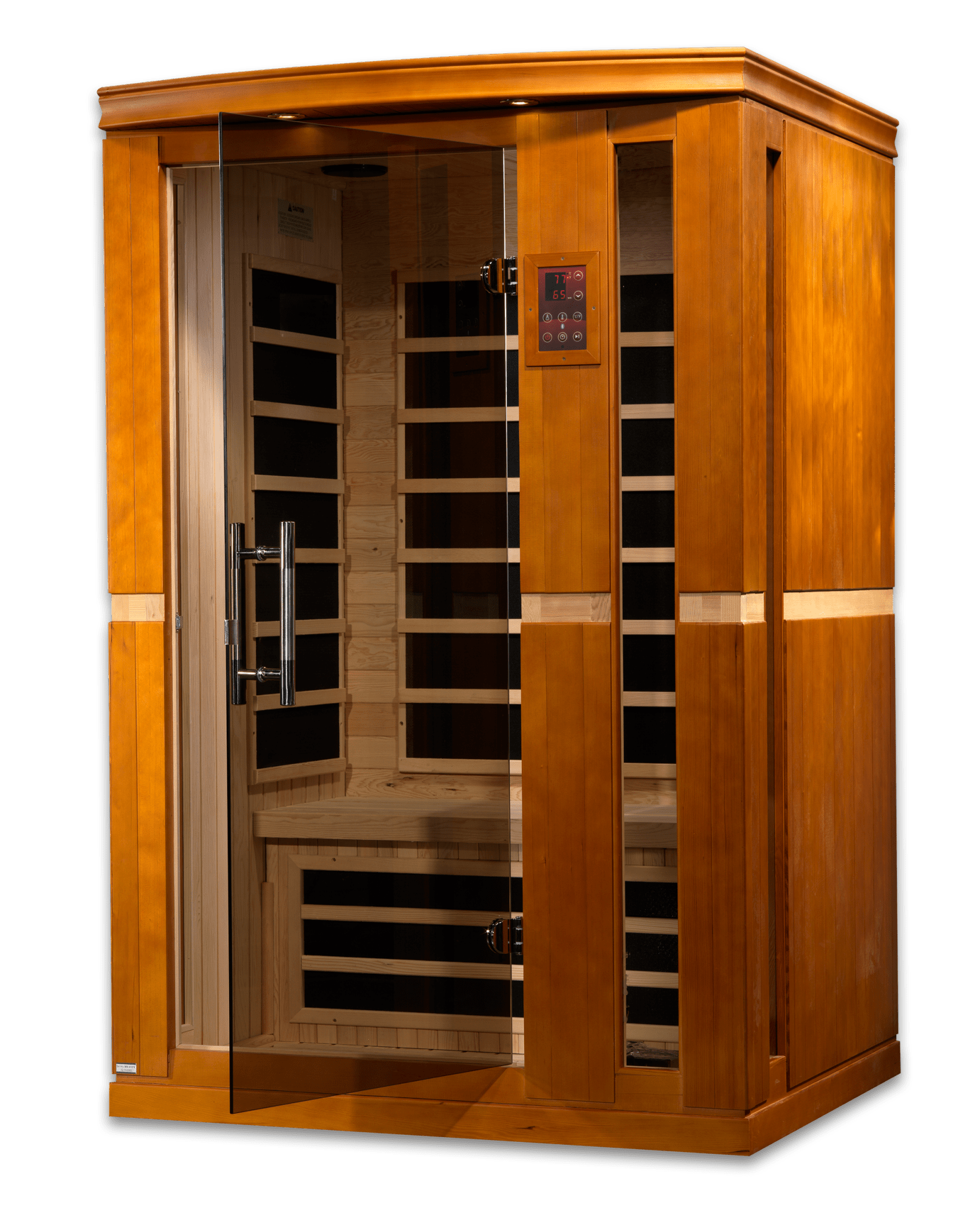 Dynamic Saunas Vittoria 2 Person Ultra Low EMF Far IR Sauna (DYN - 6220 - 01 Elite) -  product_vendor - Peak Primal Wellness