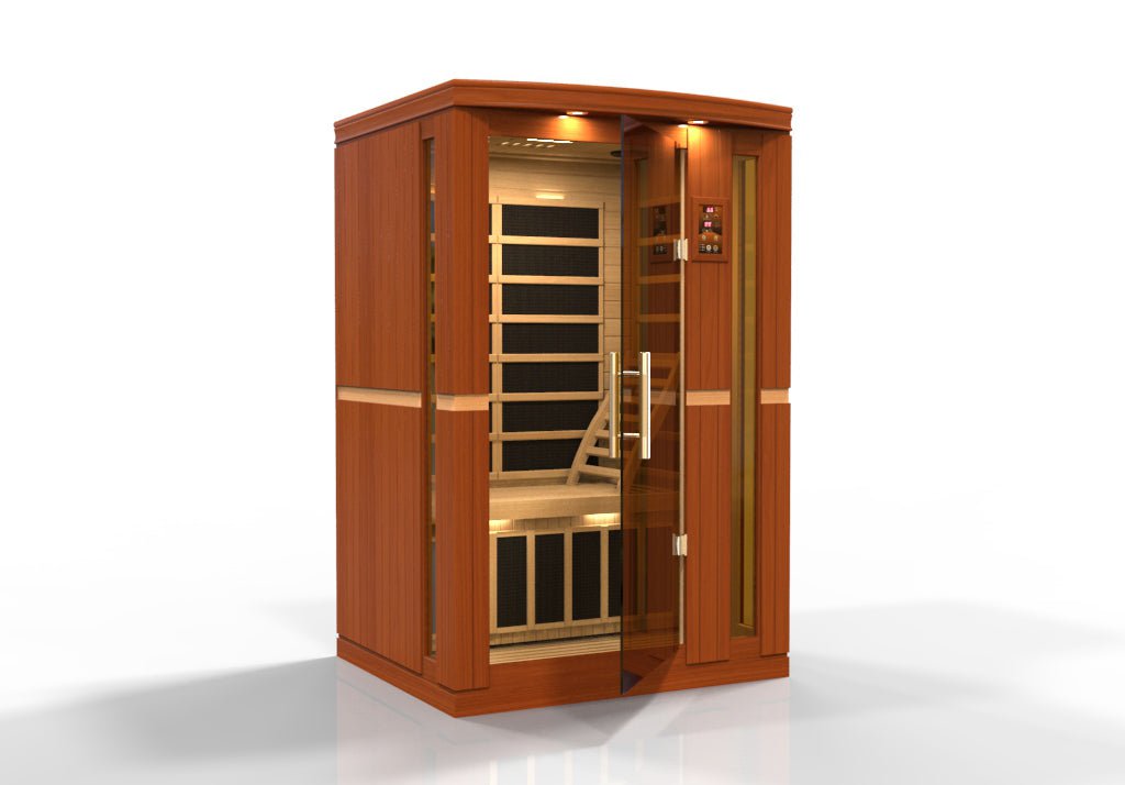 Dynamic Saunas Vittoria 2 Person Ultra Low EMF Far IR Sauna (DYN - 6220 - 01 Elite) -  product_vendor - Peak Primal Wellness