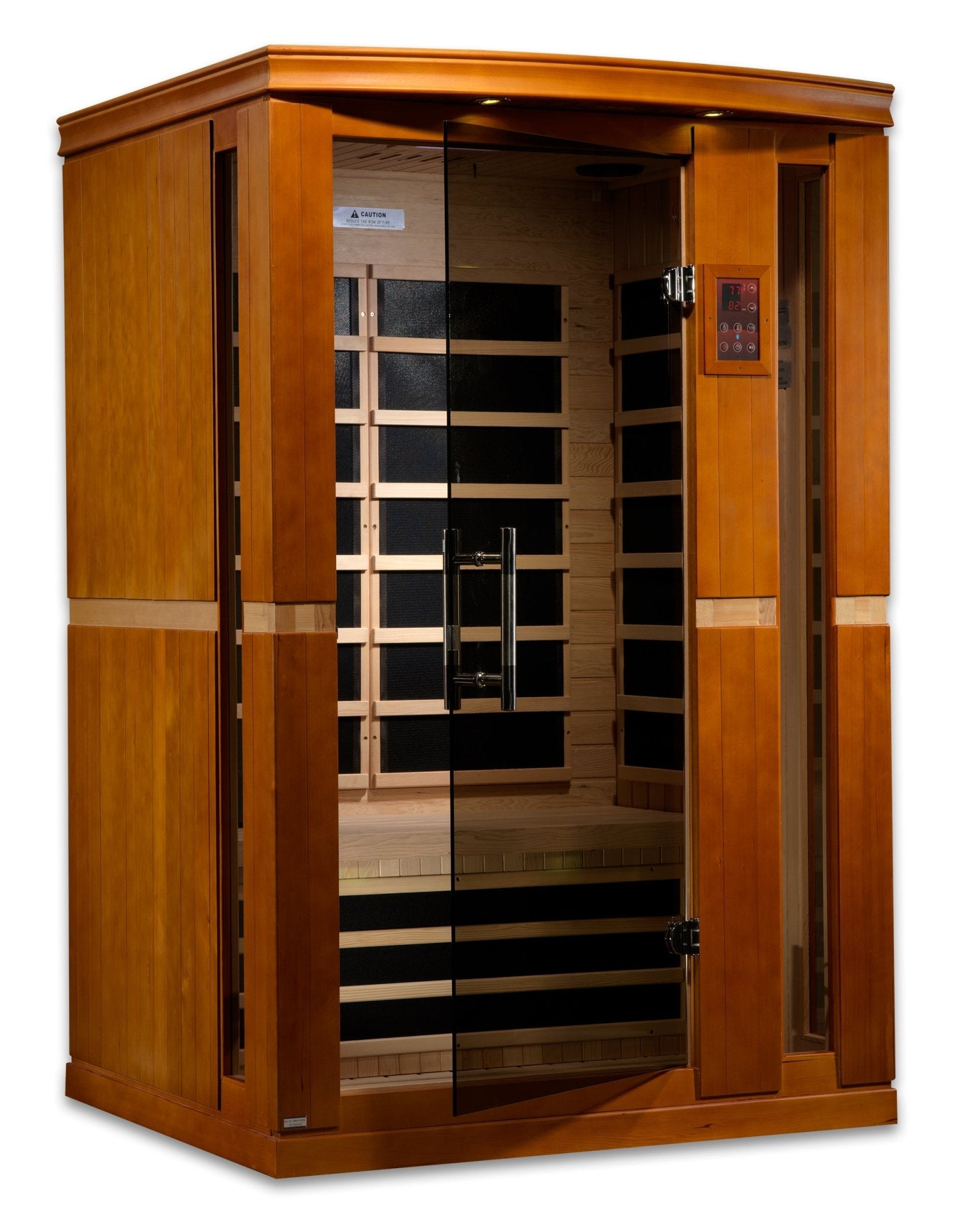 Dynamic Saunas Vittoria 2 Person Ultra Low EMF Far IR Sauna (DYN - 6220 - 01 Elite) -  product_vendor - Peak Primal Wellness