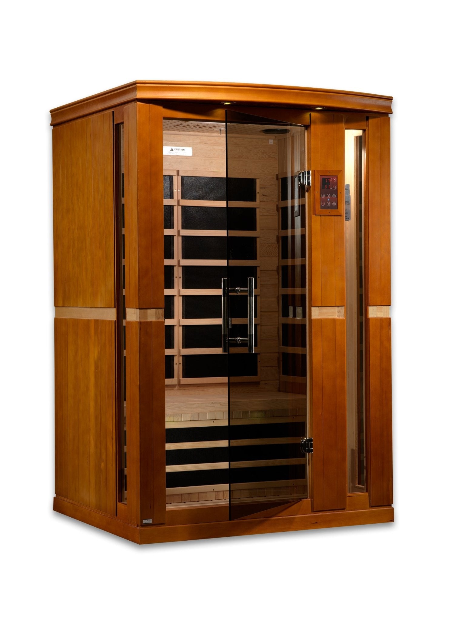 Dynamic Saunas Vittoria 2 Person Ultra Low EMF Far IR Sauna (DYN - 6220 - 01 Elite) -  product_vendor - Peak Primal Wellness