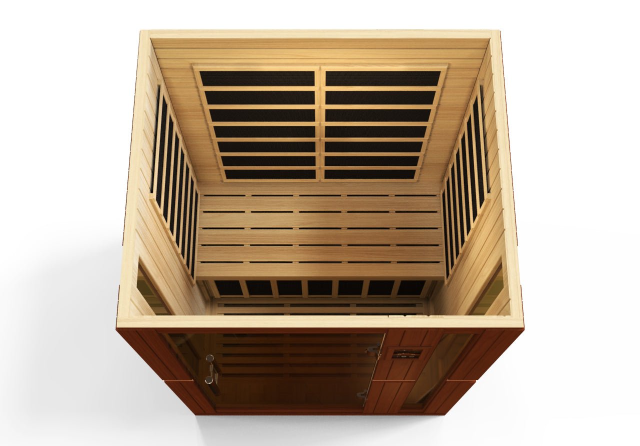 Dynamic Saunas Vittoria 2 Person Ultra Low EMF Far IR Sauna (DYN - 6220 - 01 Elite) -  product_vendor - Peak Primal Wellness