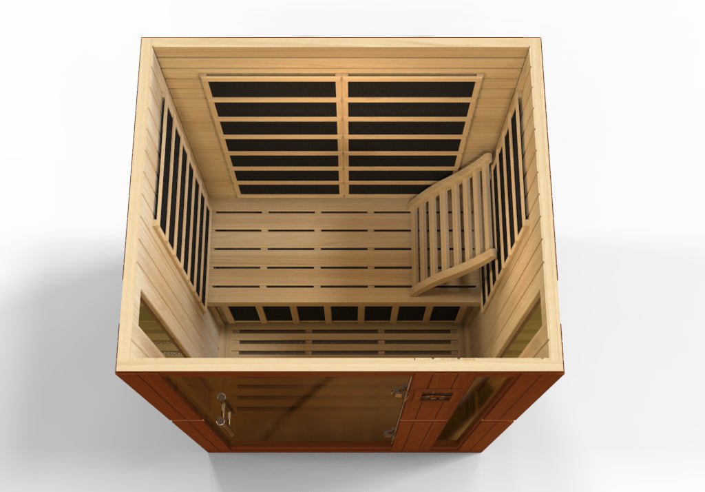 Dynamic Saunas Vittoria 2 Person Ultra Low EMF Far IR Sauna (DYN - 6220 - 01 Elite) -  product_vendor - Peak Primal Wellness