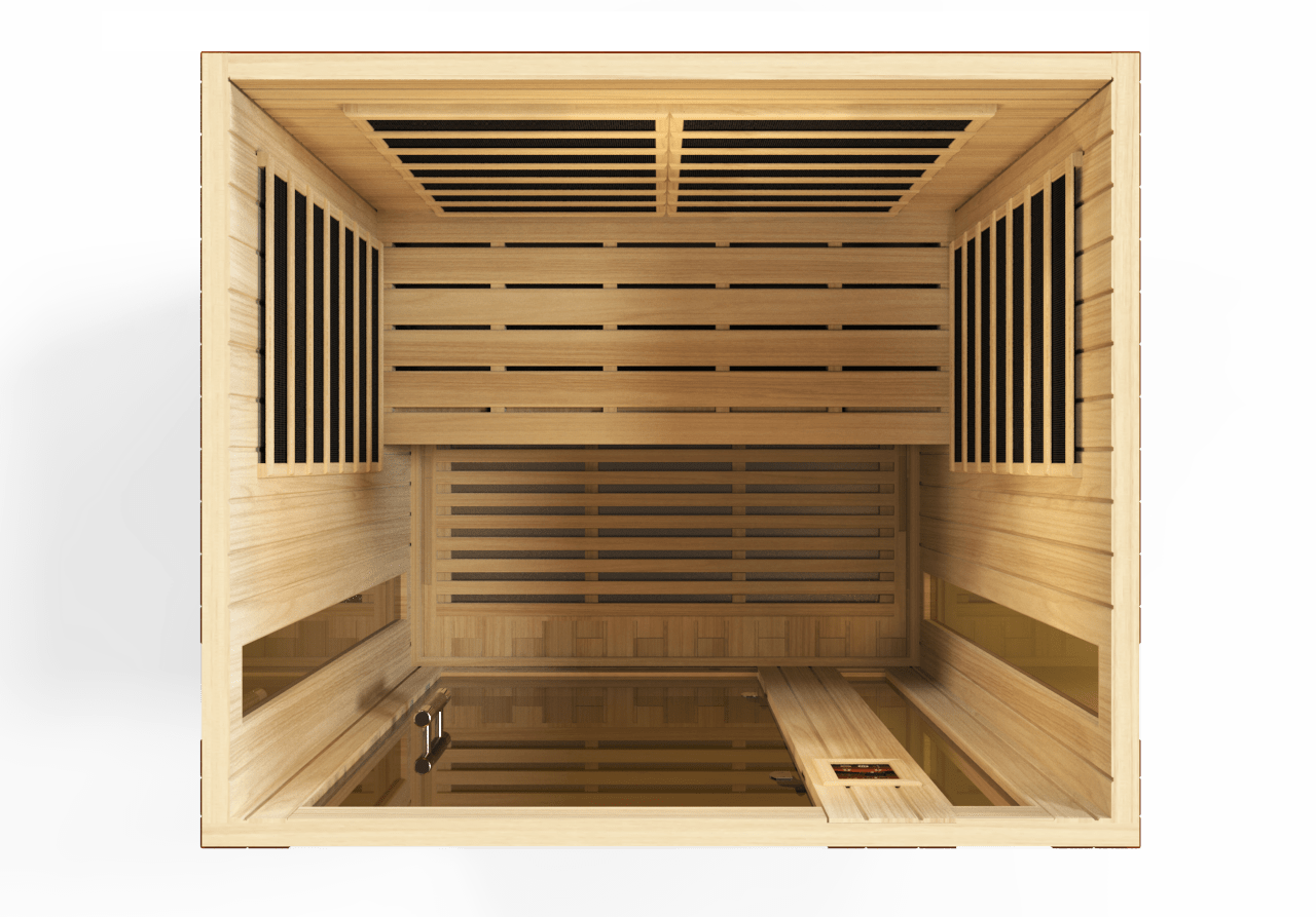 Dynamic Saunas Vittoria 2 Person Ultra Low EMF Far IR Sauna (DYN - 6220 - 01 Elite) -  product_vendor - Peak Primal Wellness