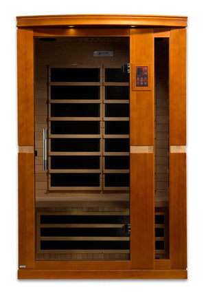 Dynamic Saunas Vittoria 2 Person Ultra Low EMF Far IR Sauna (DYN-6220-01 Elite)
