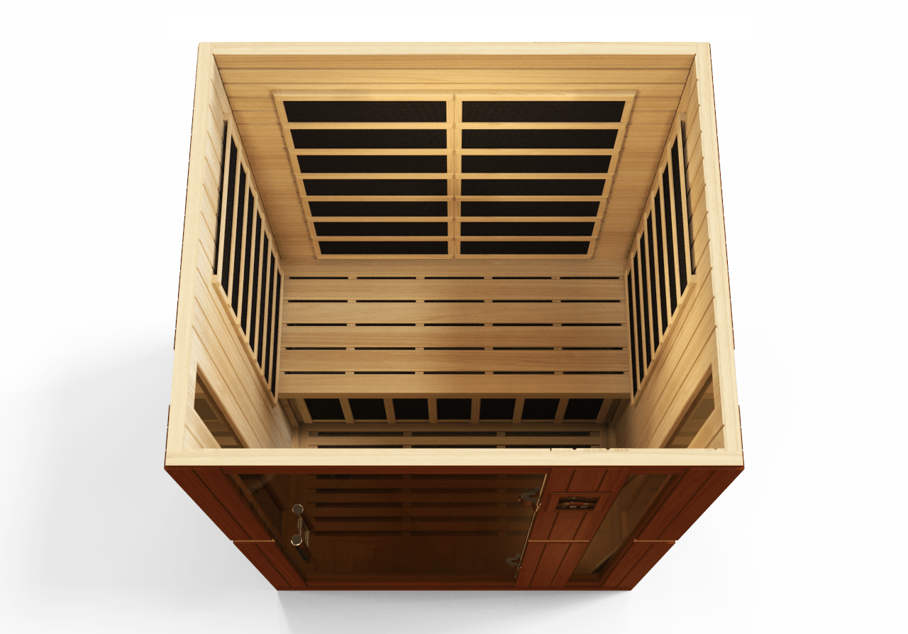 Dynamic Saunas Vittoria 2 Person Ultra Low EMF Far IR Sauna (DYN - 6220 - 01 Elite) -  product_vendor - Peak Primal Wellness