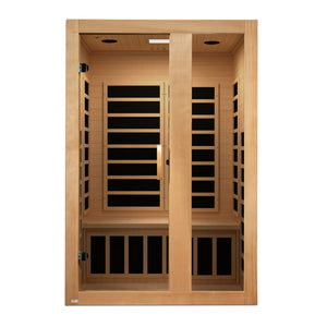 ***New 2026 Model*** Dynamic Saunas Serena 2 Person Low EMF FAR IR Sauna (DYN-6229-01)