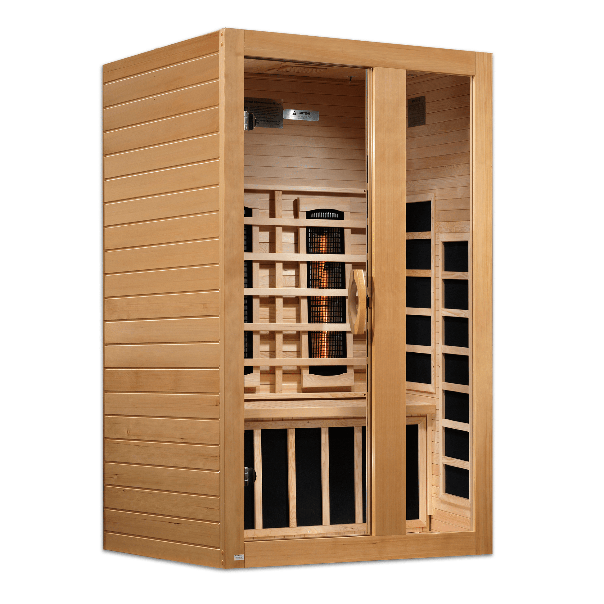 ***New 2026 Model*** Dynamic Saunas Serena 2 Person Full Spectrum Infrared Sauna (DYN - 6229 - 03 FS) -  product_vendor - Peak Primal Wellness
