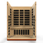 Dynamic Saunas Bellagio 3 Person Low EMF Far IR Sauna (DYN - 6306 - 02) -  product_vendor - Peak Primal Wellness