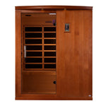 Dynamic Saunas Madrid Limited Elite 3 Person Ultra Low EMF FAR Infrared Sauna (DYN - 6310 - 04 Elite) -  product_vendor - Peak Primal Wellness