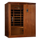 Dynamic Saunas Madrid Limited Elite 3 Person Ultra Low EMF FAR Infrared Sauna (DYN - 6310 - 04 Elite) -  product_vendor - Peak Primal Wellness