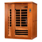 Dynamic Saunas Lugano 3 Person Ultra Low EMF FAR IR Sauna (DYN-6336-02 Elite)