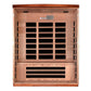 Dynamic Saunas Lugano 3 Person Ultra Low EMF FAR IR Sauna (DYN-6336-02 Elite)