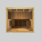 Dynamic Saunas Lugano 3 Person Ultra Low EMF FAR IR Sauna (DYN-6336-02 Elite)