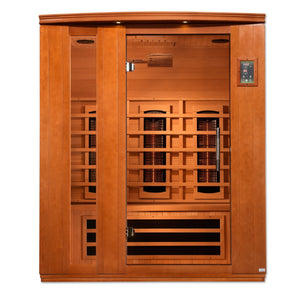 Dynamic Saunas Lugano 3 Person Full Spectrum IR Sauna (DYN - 6336 - 03 FS) -  product_vendor - Peak Primal Wellness