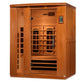 Dynamic Saunas Lugano 3 Person Full Spectrum IR Sauna (DYN - 6336 - 03 FS) -  product_vendor - Peak Primal Wellness