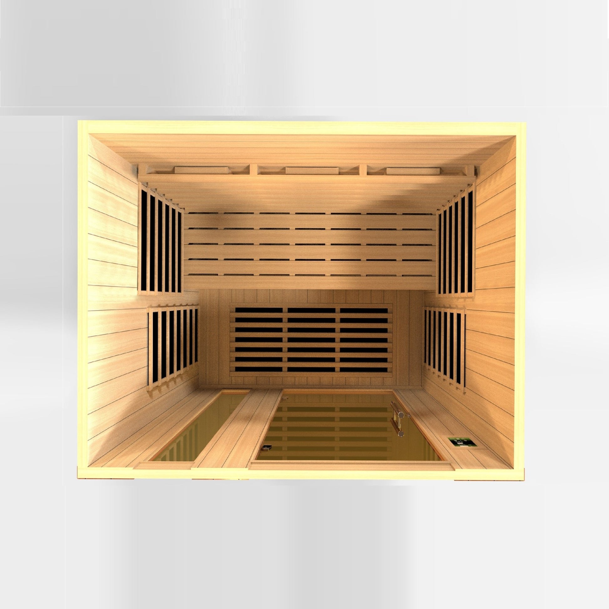Dynamic Saunas Lugano 3 Person Full Spectrum IR Sauna (DYN - 6336 - 03 FS) -  product_vendor - Peak Primal Wellness