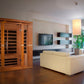 Dynamic Saunas Bergamo 4 Person Ultra Low EMF Far IR Sauna (DYN-6440-01 Elite)