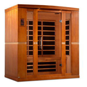 Dynamic Saunas Bergamo 4 Person Low EMF Far IR Sauna (DYN - 6440 - 01) -  product_vendor - Peak Primal Wellness