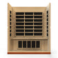 Golden Designs Dynamic "Bergamo" 4 Person Low EMF Far IR Sauna (DYN-6440-01)