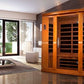Dynamic Saunas Bergamo 4 Person Ultra Low EMF Far IR Sauna (DYN-6440-01 Elite)