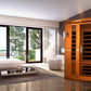 Dynamic Saunas Bergamo 4 Person Ultra Low EMF Far IR Sauna (DYN-6440-01 Elite)