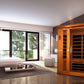 Dynamic Saunas Bergamo 4 Person Ultra Low EMF Far IR Sauna (DYN-6440-01 Elite)