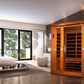 Dynamic Saunas Bergamo 4 Person Ultra Low EMF Far IR Sauna (DYN-6440-01 Elite)