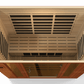 Dynamic Saunas Bergamo 4 Person Ultra Low EMF Far IR Sauna (DYN-6440-01 Elite)