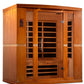Dynamic Saunas Bergamo 4 Person Ultra Low EMF Far IR Sauna (DYN-6440-01 Elite)