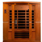 Dynamic Saunas Bergamo 4 Person Ultra Low EMF Far IR Sauna (DYN-6440-01 Elite)