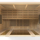 Dynamic Saunas Bergamo 4 Person Ultra Low EMF Far IR Sauna (DYN-6440-01 Elite)