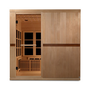 2025 Golden Designs Catalonia 8 Person Near Zero EMF FAR IR Sauna (GDI-6880-02 Elite)