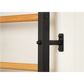 BenchK 223B Wall Bars: Multifunctional Solid Beech Wood Gym Station with Pull-Up & Dip Bars
