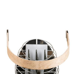 HUUM Rail D Safety Rail for DROP Series Sauna Heaters - Stylish Handhold & Enhanced Protection