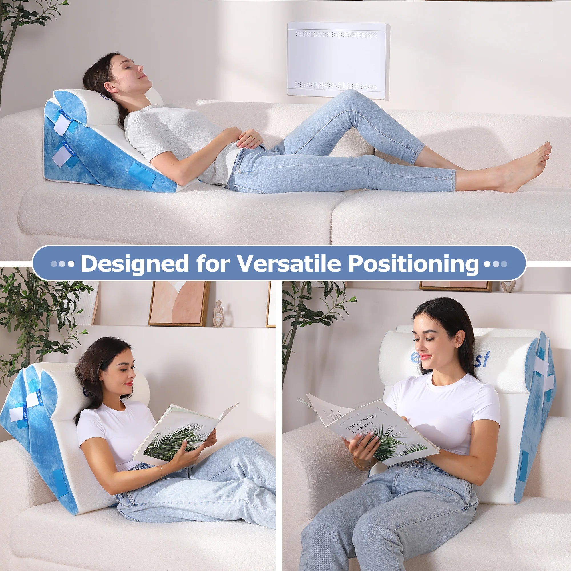 ReAthlete EASYNEST Bed Wedge Pillow - Thumbnail 4