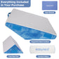 ReAthlete EASYNEST 10-in-1 Adjustable Bed Wedge Pillow Set for Ergonomic Support & Comfort