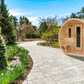 Dundalk LeisureCraft CT Elation 2-4 Person Traditional Outdoor Barrel Sauna