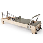 Complete set of springs, handles, and accessories of the Elina Pilates Elite Reformer Bundle, designed for versatile Pilates routines.